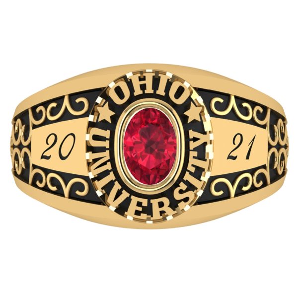 Victorian Elegance Class Rings